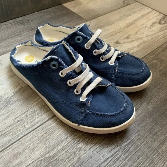 Vionic Beach Washable Navy Slip-On Sneakers - Picture 2 of 5